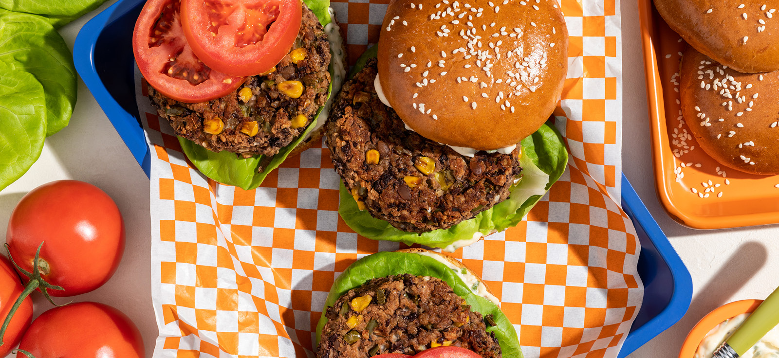 black bean burger