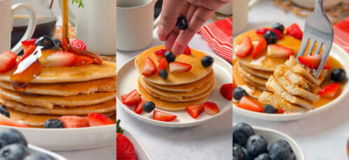 Blender Protein Pancakes